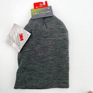 Tek Gear Unisex Gray One Size Warm 3M Thinsulate Insualtion Beanie